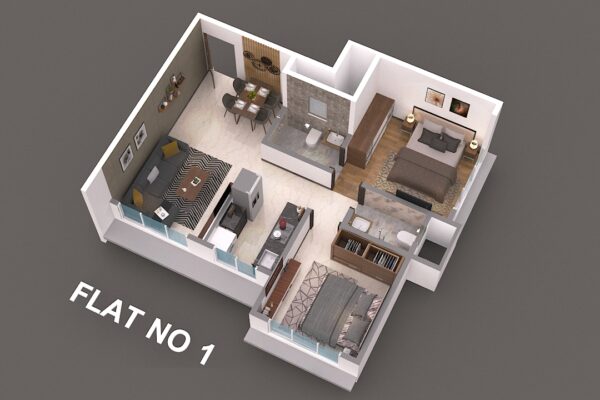 Trinity-2BHK-2